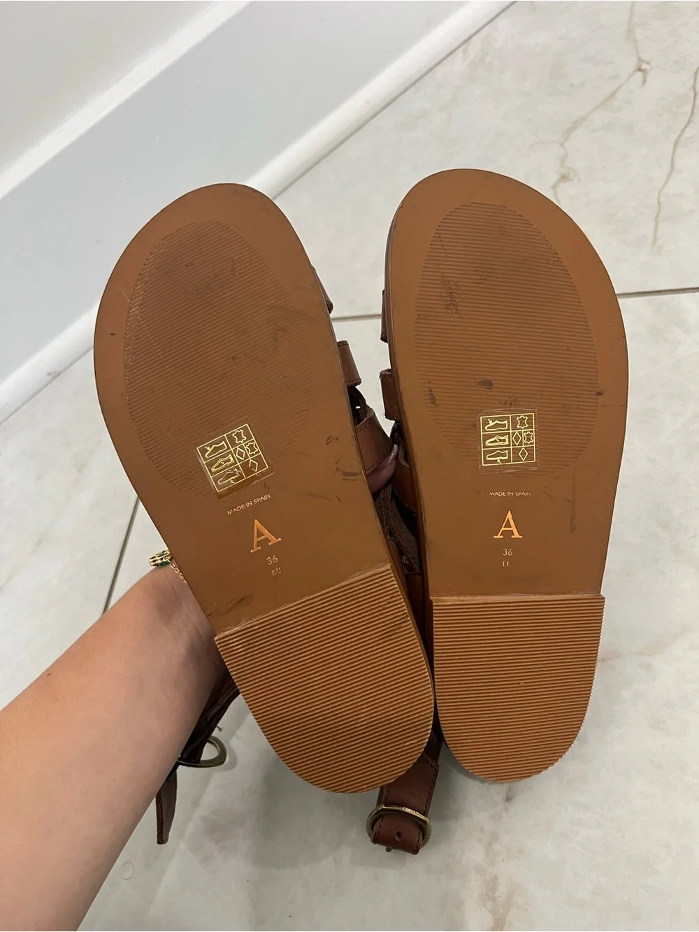 Anthropologie brown double